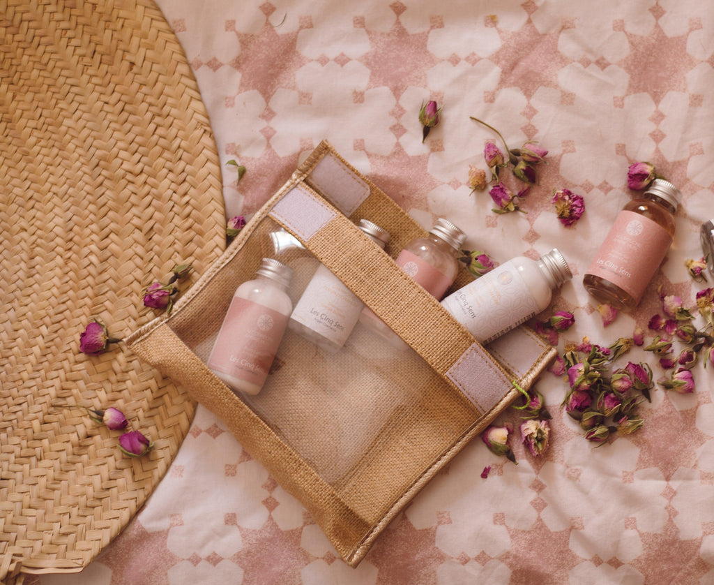 Petits produits de courtoisie - Enrichis à l'huile d'argan bio - Les Cinq Sens
